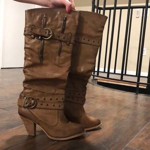 Below the knee boots